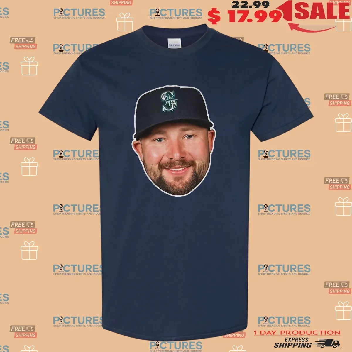 Seattle Mariners Cal Raleigh Head Big Dumper 2025 MLB Home Run Derby T Shirt