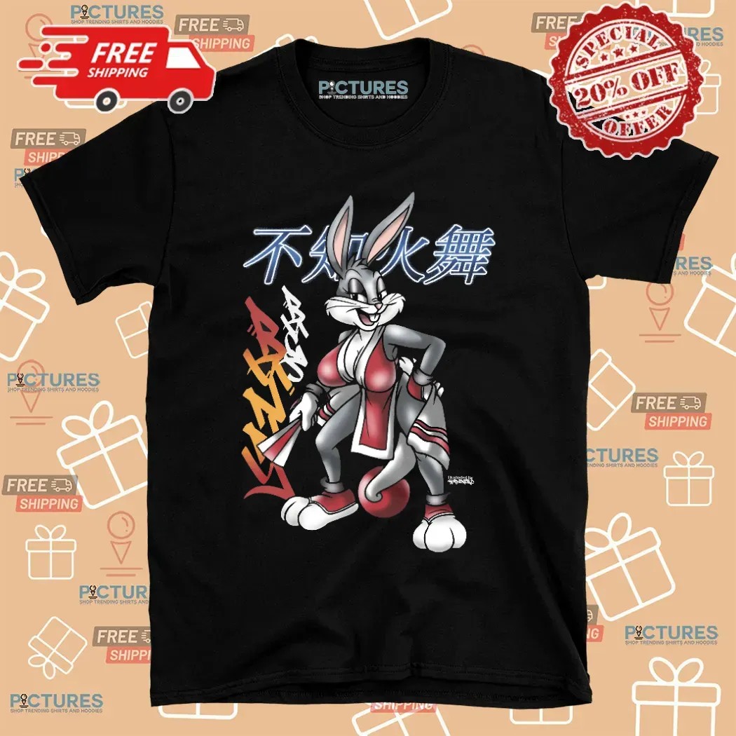 Sexy Bugs Bunny Graffiti Anime Street Style T Shirt