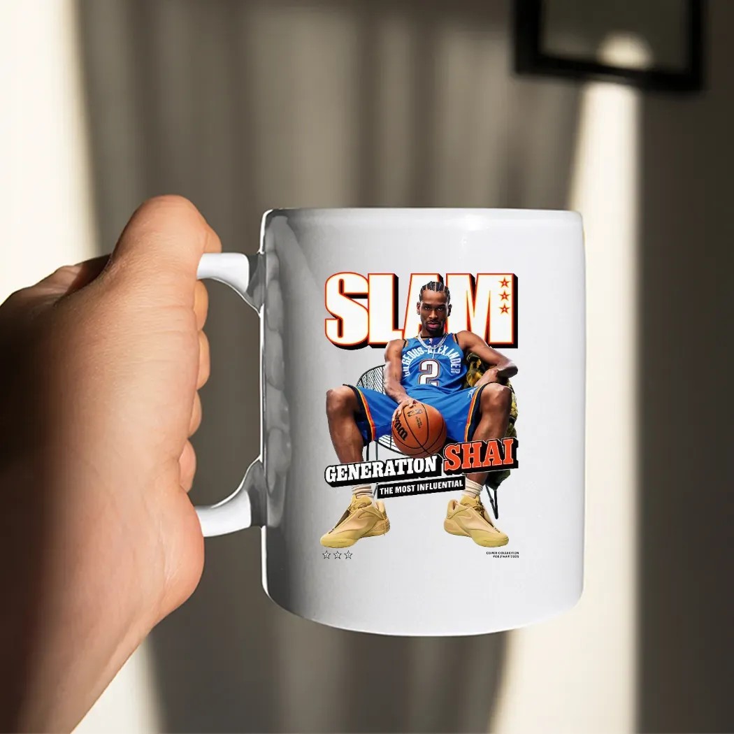 Shai Gilgeous-Alexander Oklahoma City Thunder Generation Shai The Most Influential SLAM Cover T Shirt