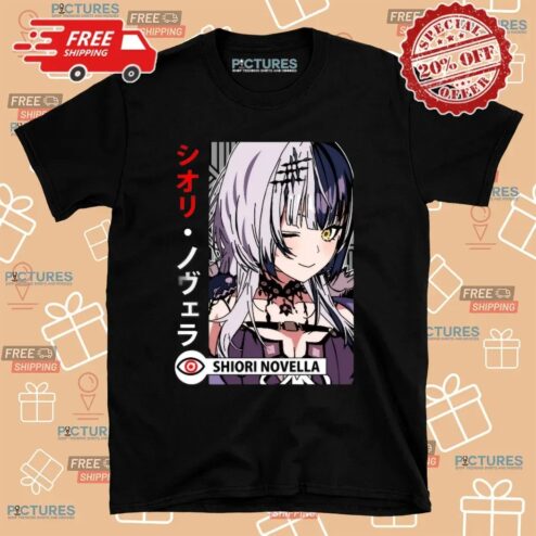 Shiori Novella Advent Wink Hololive T Shirt