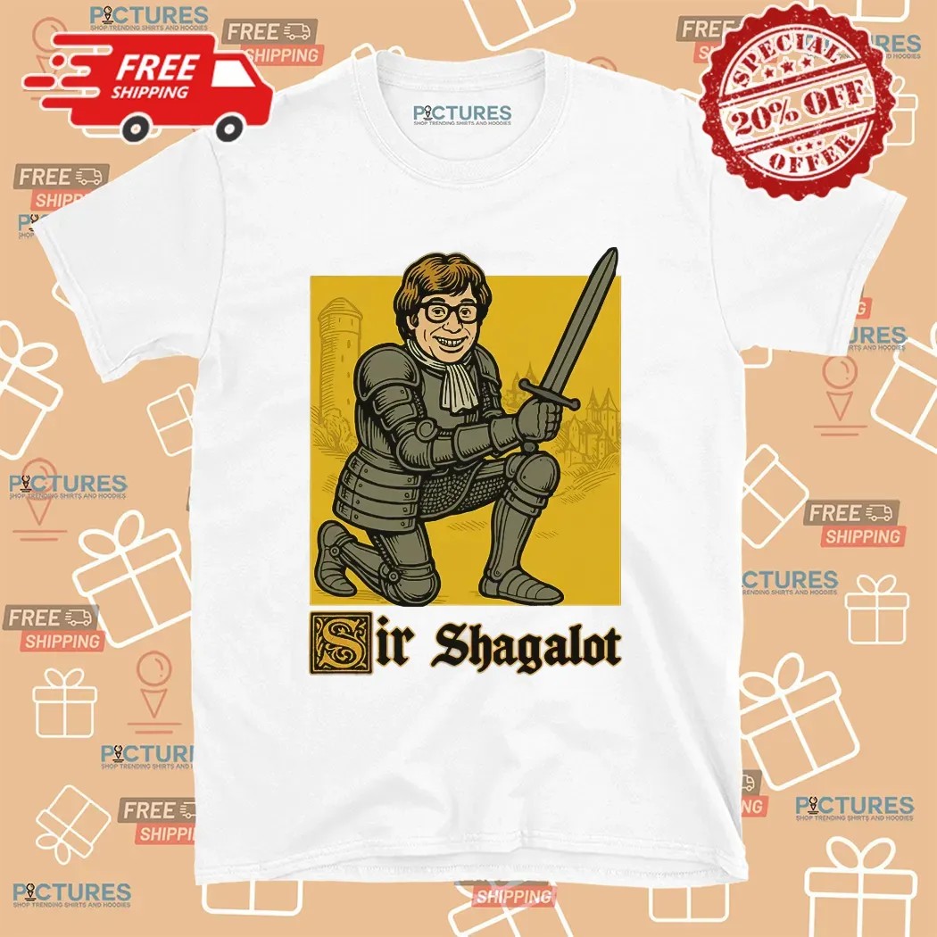 Sir Shagalot Austin Powers Knight T Shirt