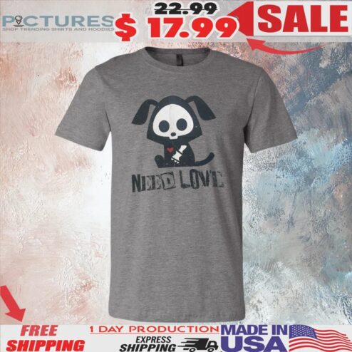 Skelanimals Need Love T Shirt