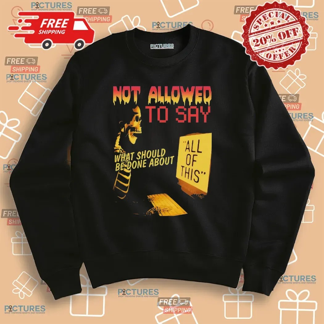 Skeleton Computer Not Allowed To Say What Should Be Done About T Shirt