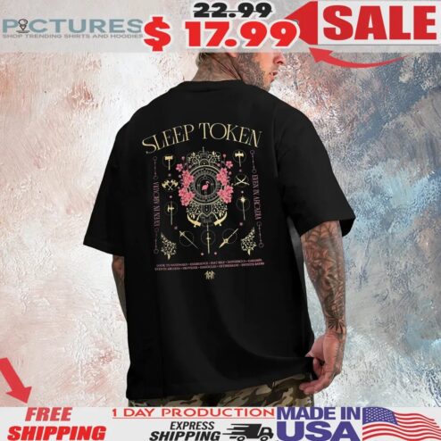 Sleep Token Arcadia Weapons Even In Arcadia Look To Windward Emergence Past Self Dangerous T Shirt