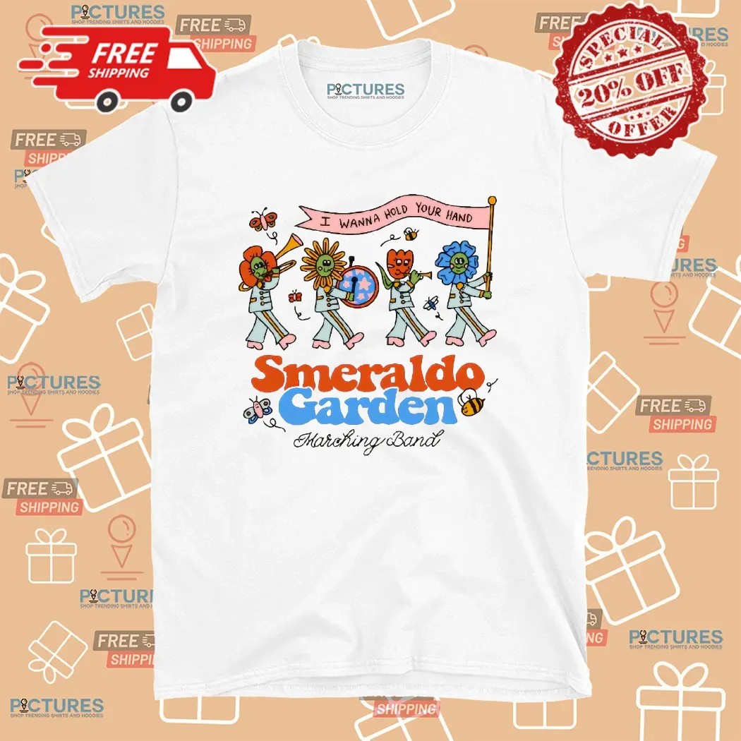 Smeraldo Garden Marching Band I Wanna Hold Your Hand T Shirt