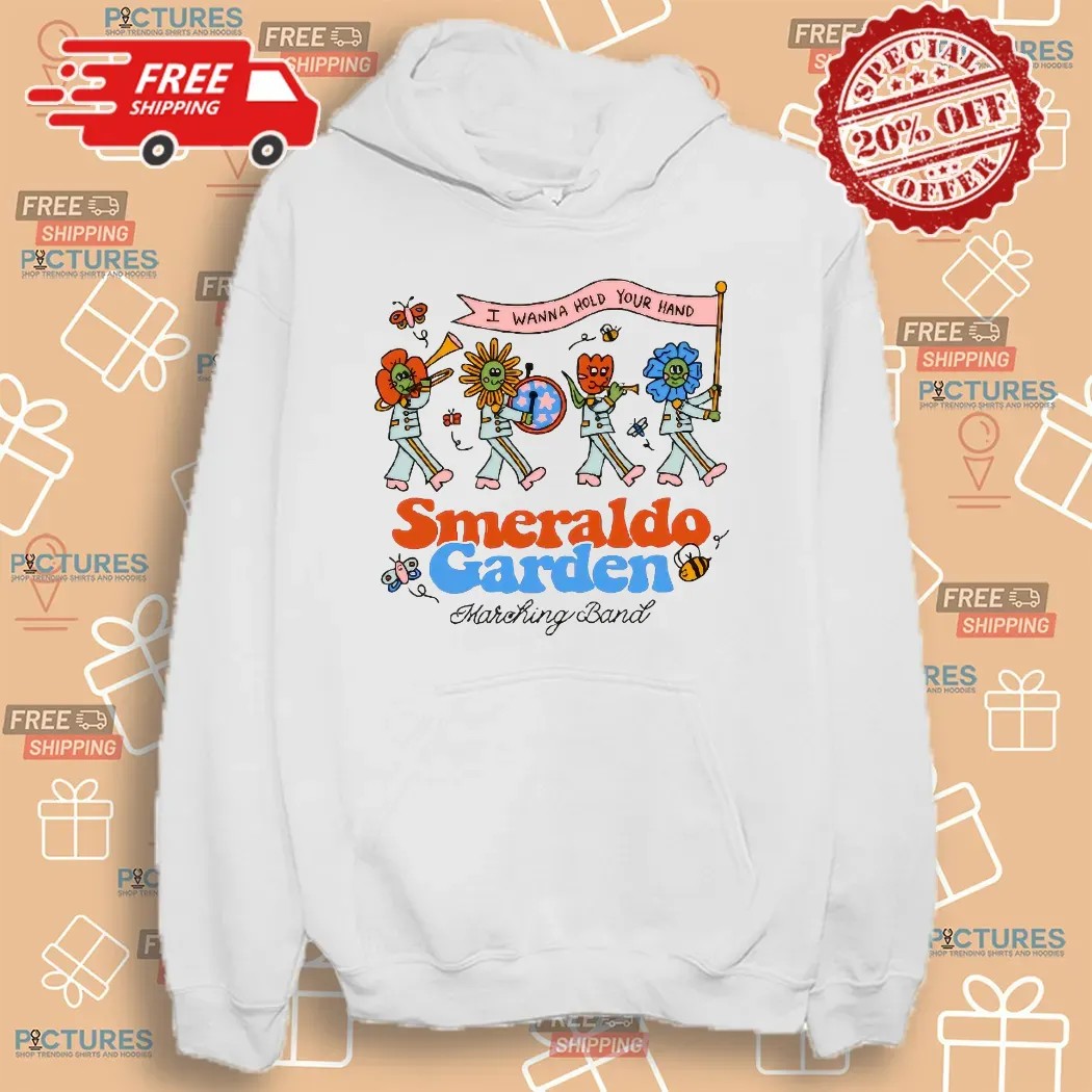 Smeraldo Garden Marching Band I Wanna Hold Your Hand T Shirt