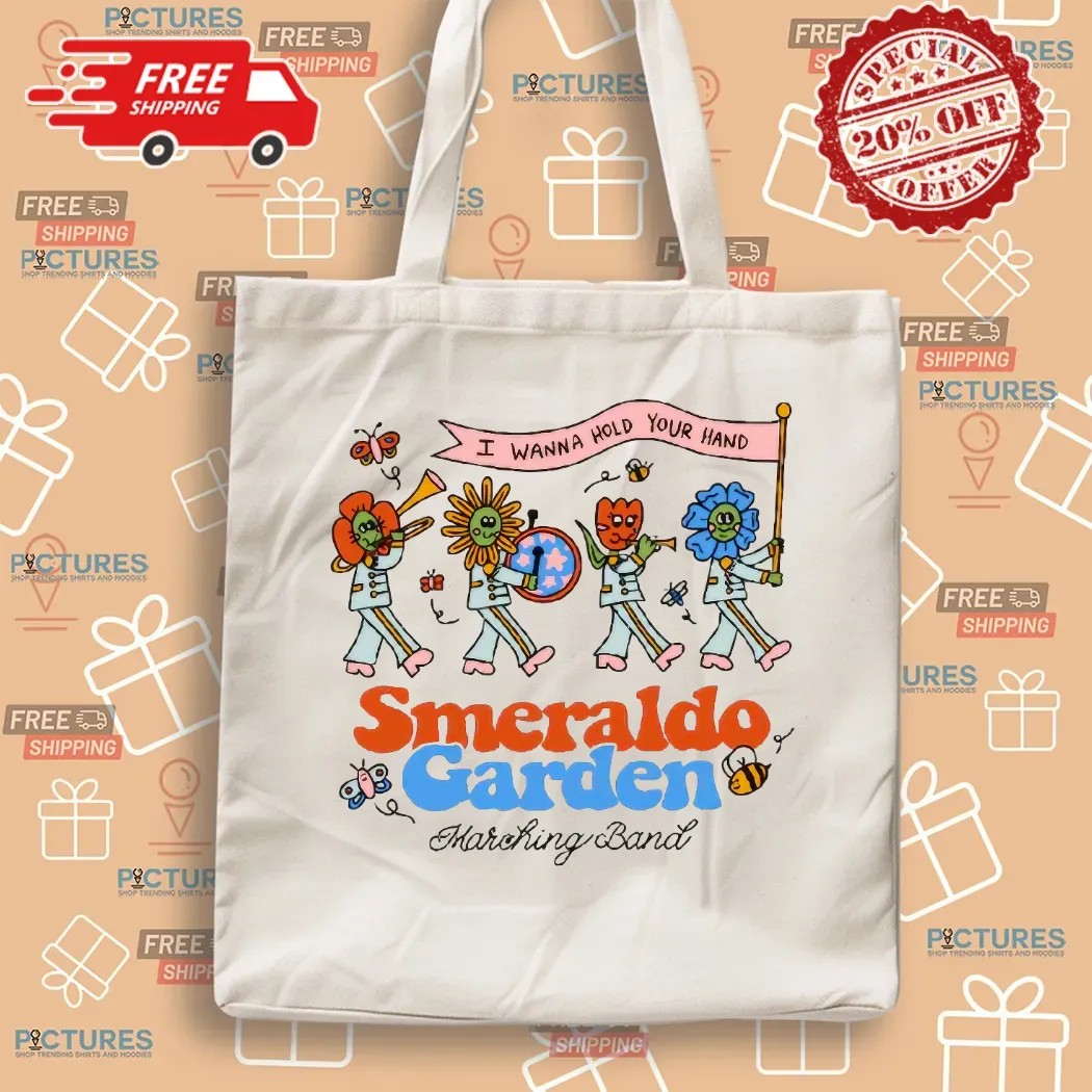 Smeraldo Garden Marching Band I Wanna Hold Your Hand T Shirt