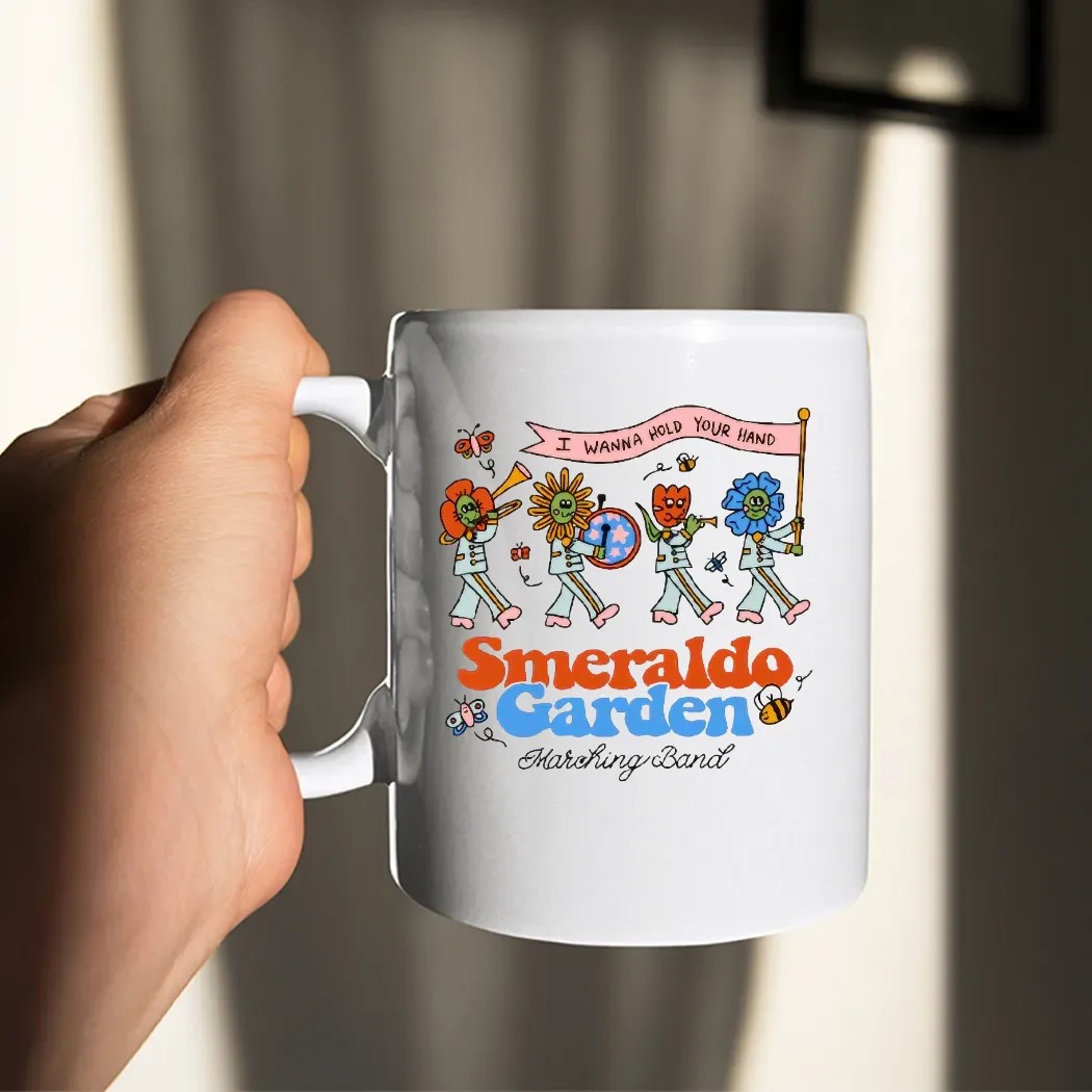 Smeraldo Garden Marching Band I Wanna Hold Your Hand T Shirt