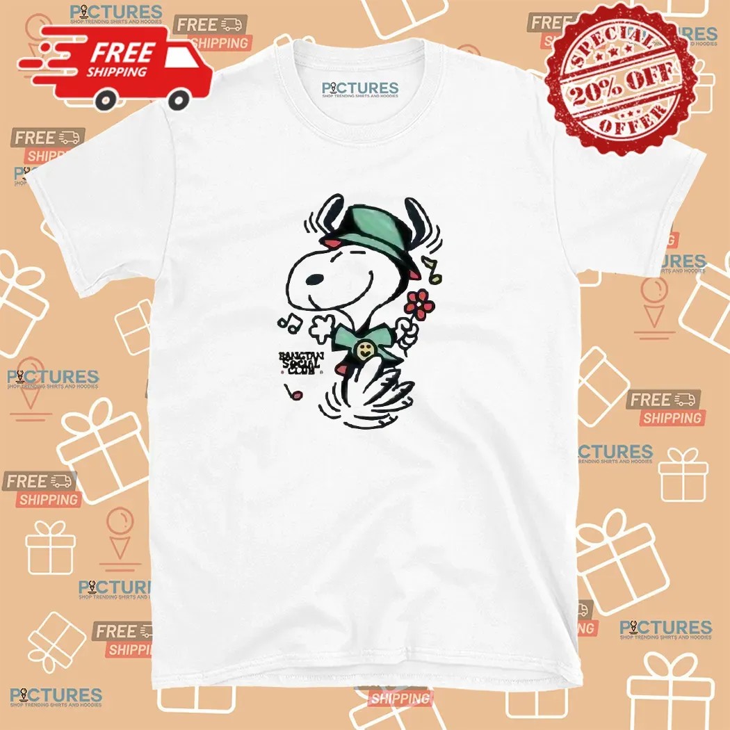 Snoopy Bangtan Social Club T Shirt