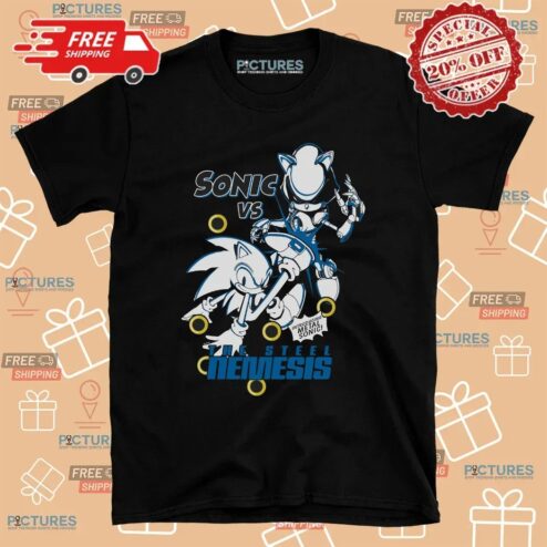 Sonic The Hedgehog Introducing Metal Sonic The Steel Nemesis T Shirt