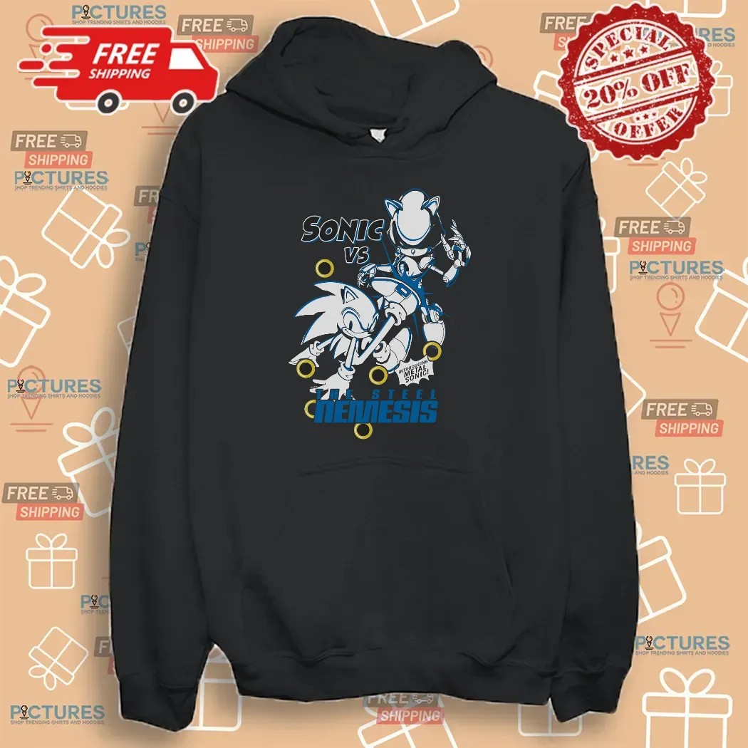 Sonic The Hedgehog Introducing Metal Sonic The Steel Nemesis T Shirt