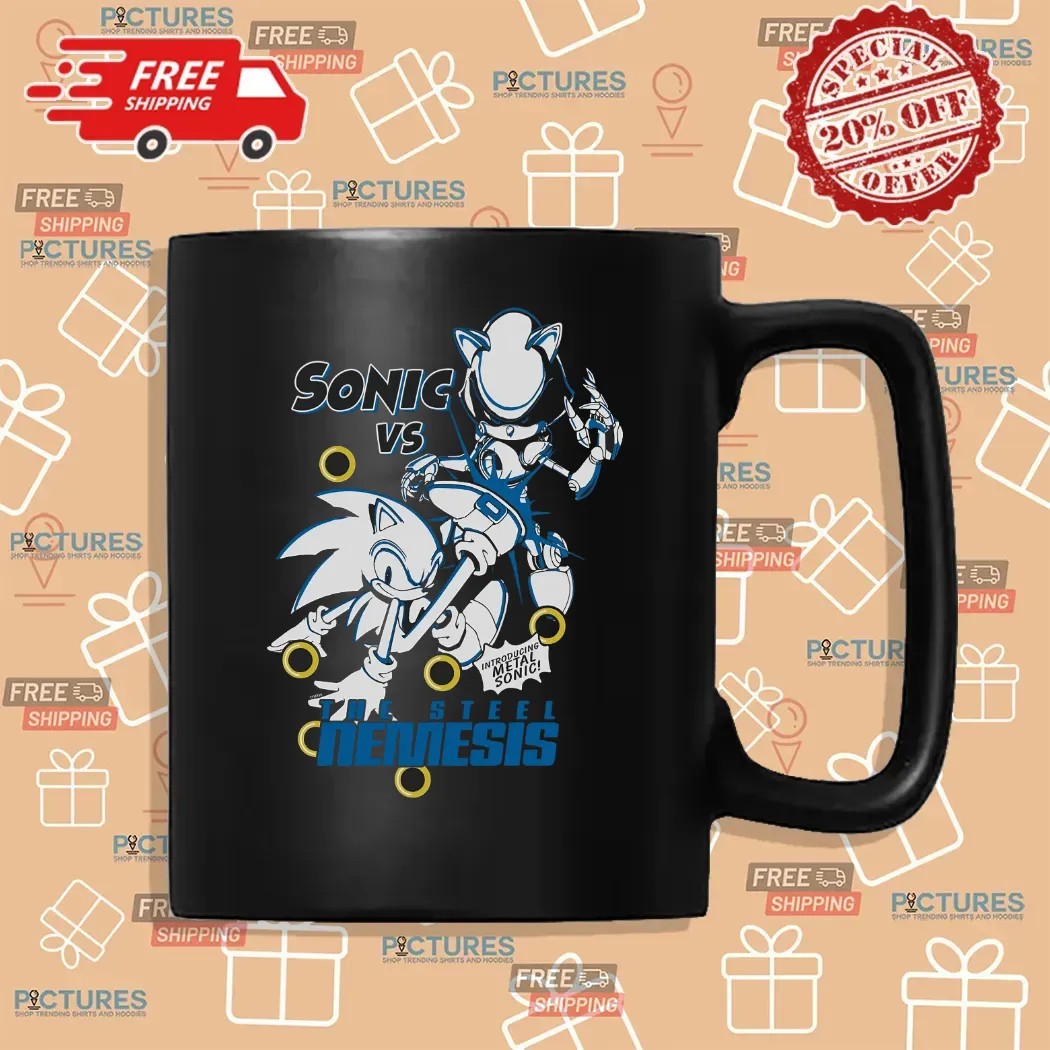 Sonic The Hedgehog Introducing Metal Sonic The Steel Nemesis T Shirt