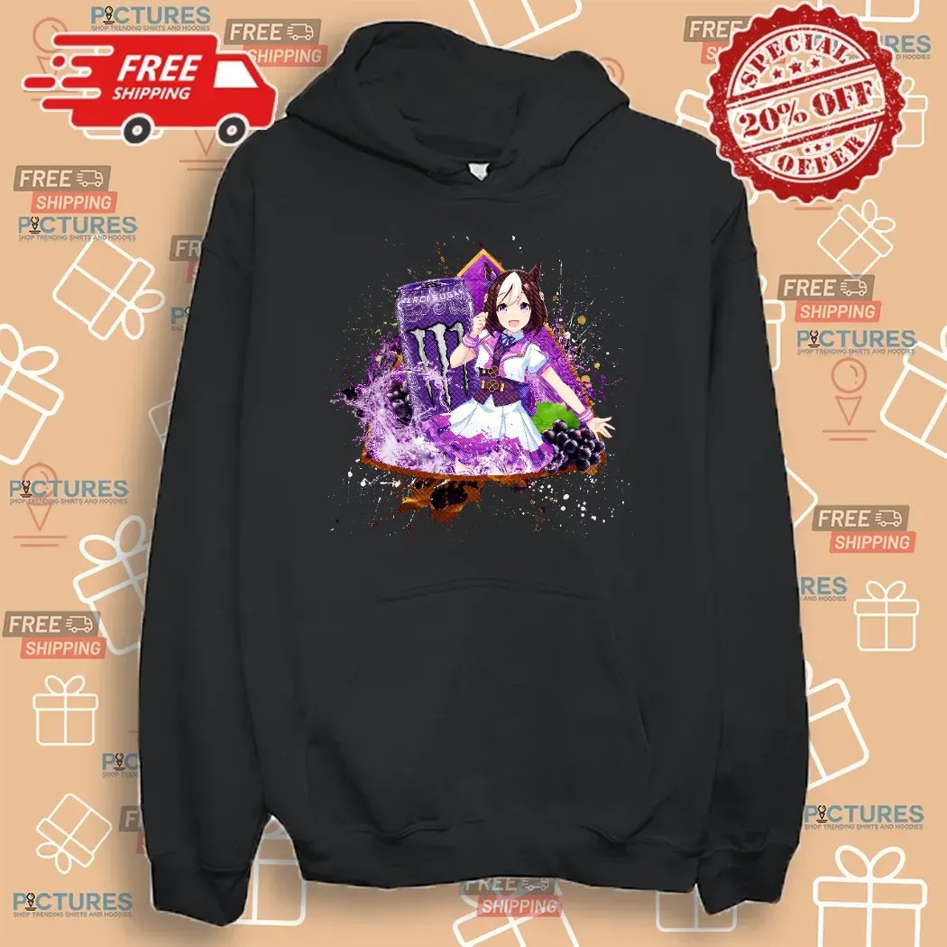 Special Week Uma Musume Pretty Derby Monster Energy Ultra Violet Energy Drink Anime T Shirt Special Week Uma Musume Pretty Derby Monster Energy Ultra Violet Energy Drink Anime T Shirt