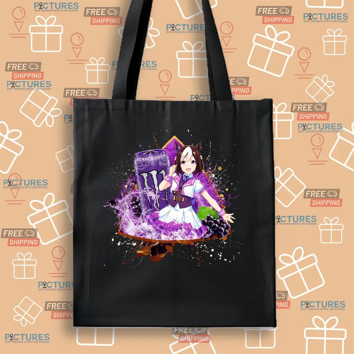 Special Week Uma Musume Pretty Derby Monster Energy Ultra Violet Energy Drink Anime T Shirt Special Week Uma Musume Pretty Derby Monster Energy Ultra Violet Energy Drink Anime T Shirt
