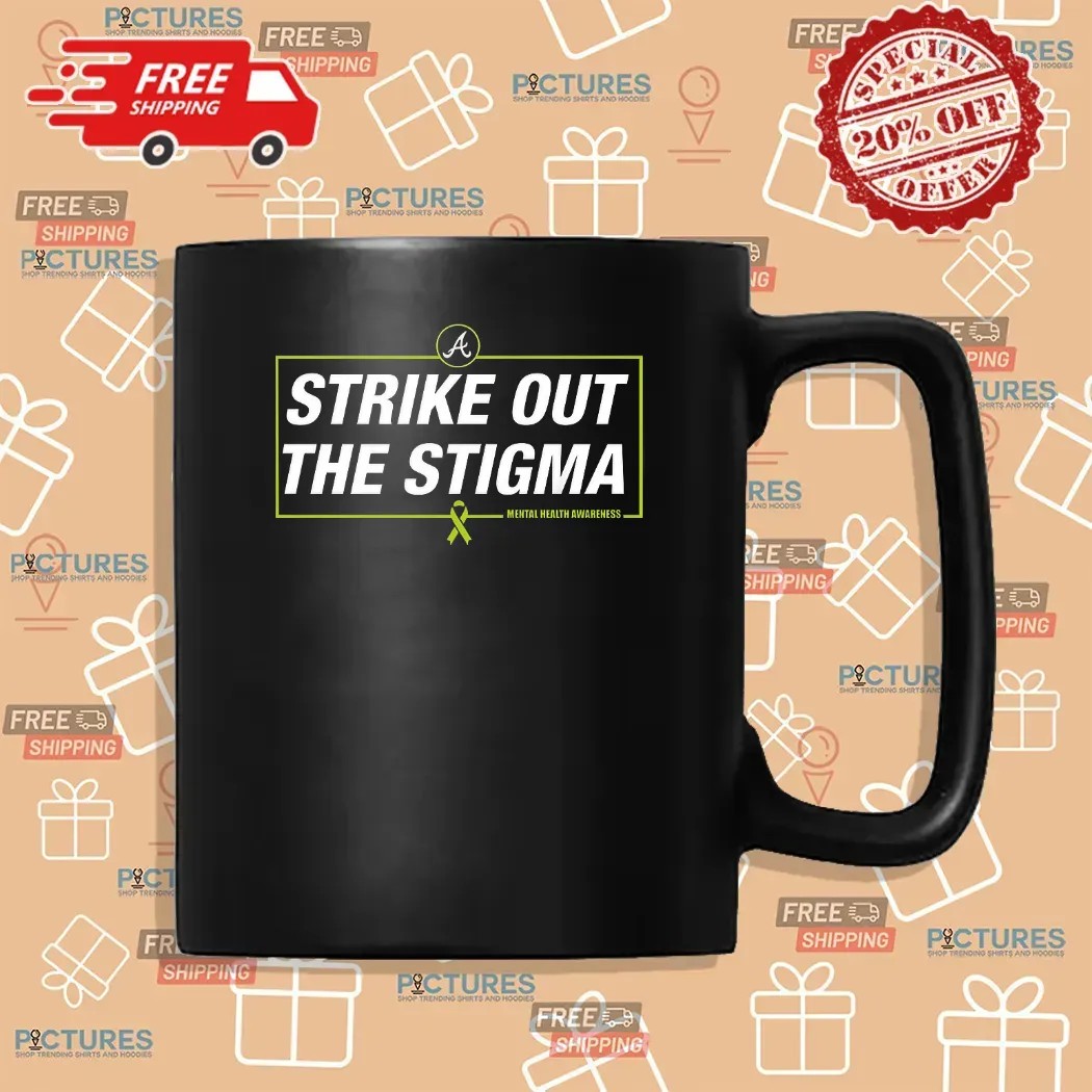 Spencer Schwellenbach Strike Out The Stigma Atlanta Braves Mental Health Awareness T Shirt