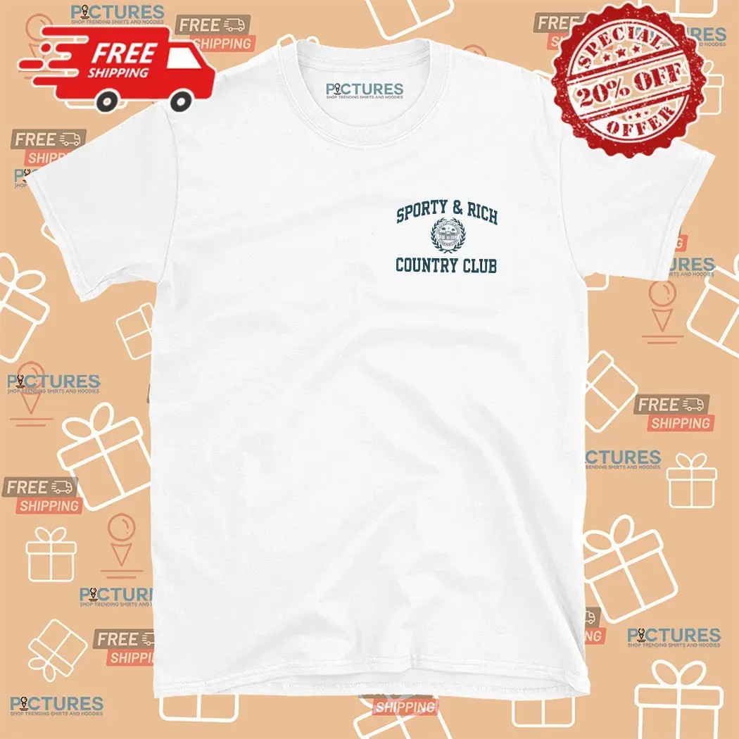 Sporty and Rich Country Club Los Angeles California Estd 1994 T Shirt