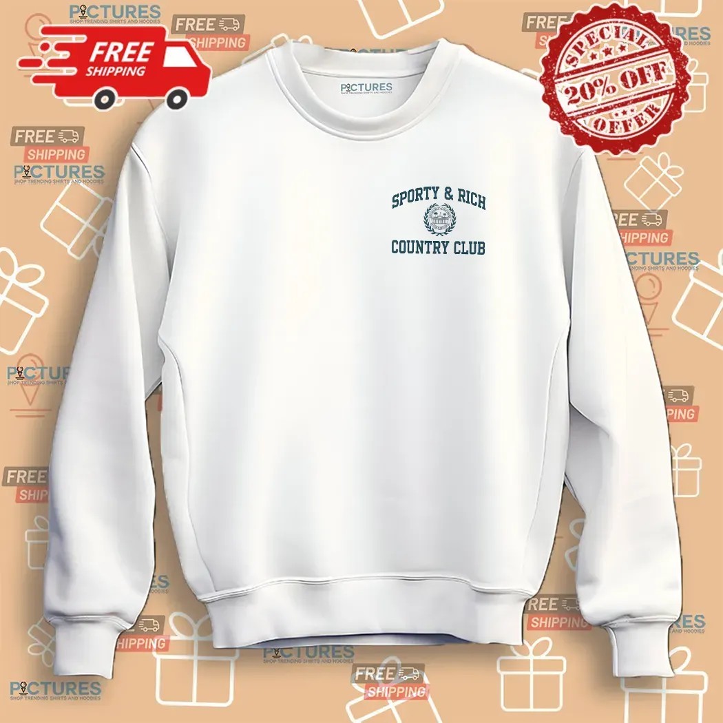 Sporty and Rich Country Club Los Angeles California Estd 1994 T Shirt