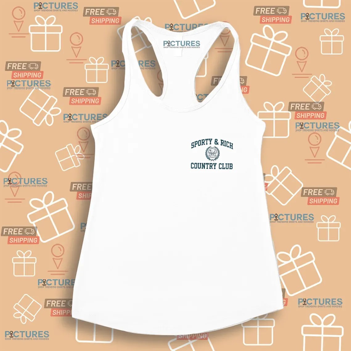 Sporty and Rich Country Club Los Angeles California Estd 1994 T Shirt