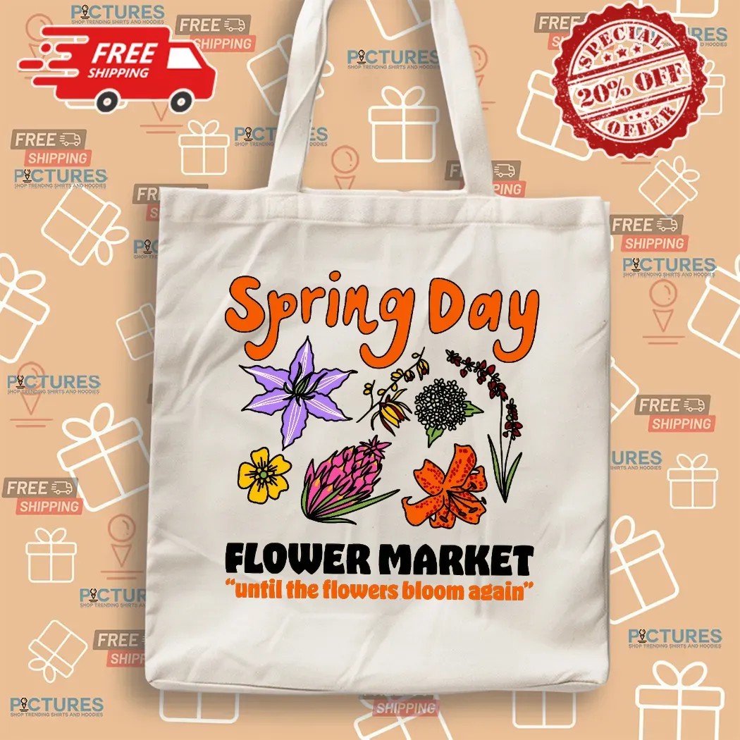 Spring Day Flower Market Until The Flowers Bloom Again Bangtan Social T Shirt