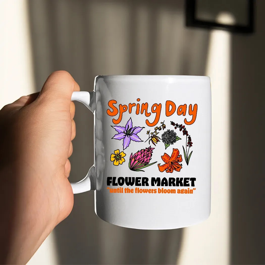 Spring Day Flower Market Until The Flowers Bloom Again Bangtan Social T Shirt