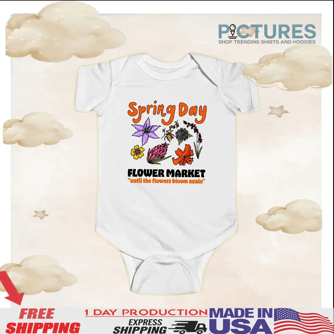Spring Day Flower Market Until The Flowers Bloom Again Bangtan Social T Shirt