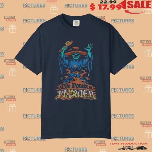 Stinky Dragon Gum Gum The Power Of Flower T Shirt