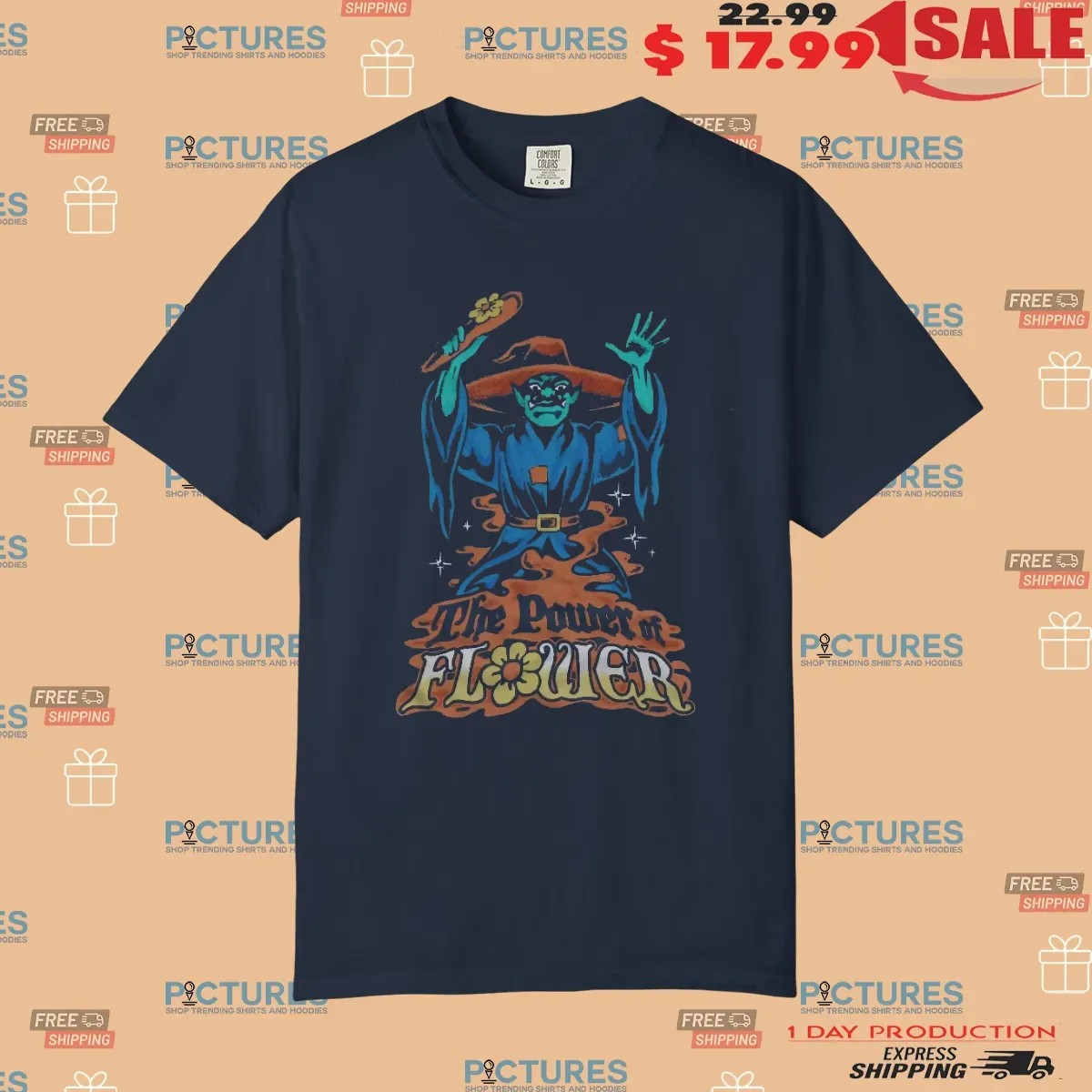 Stinky Dragon Gum Gum The Power Of Flower T Shirt