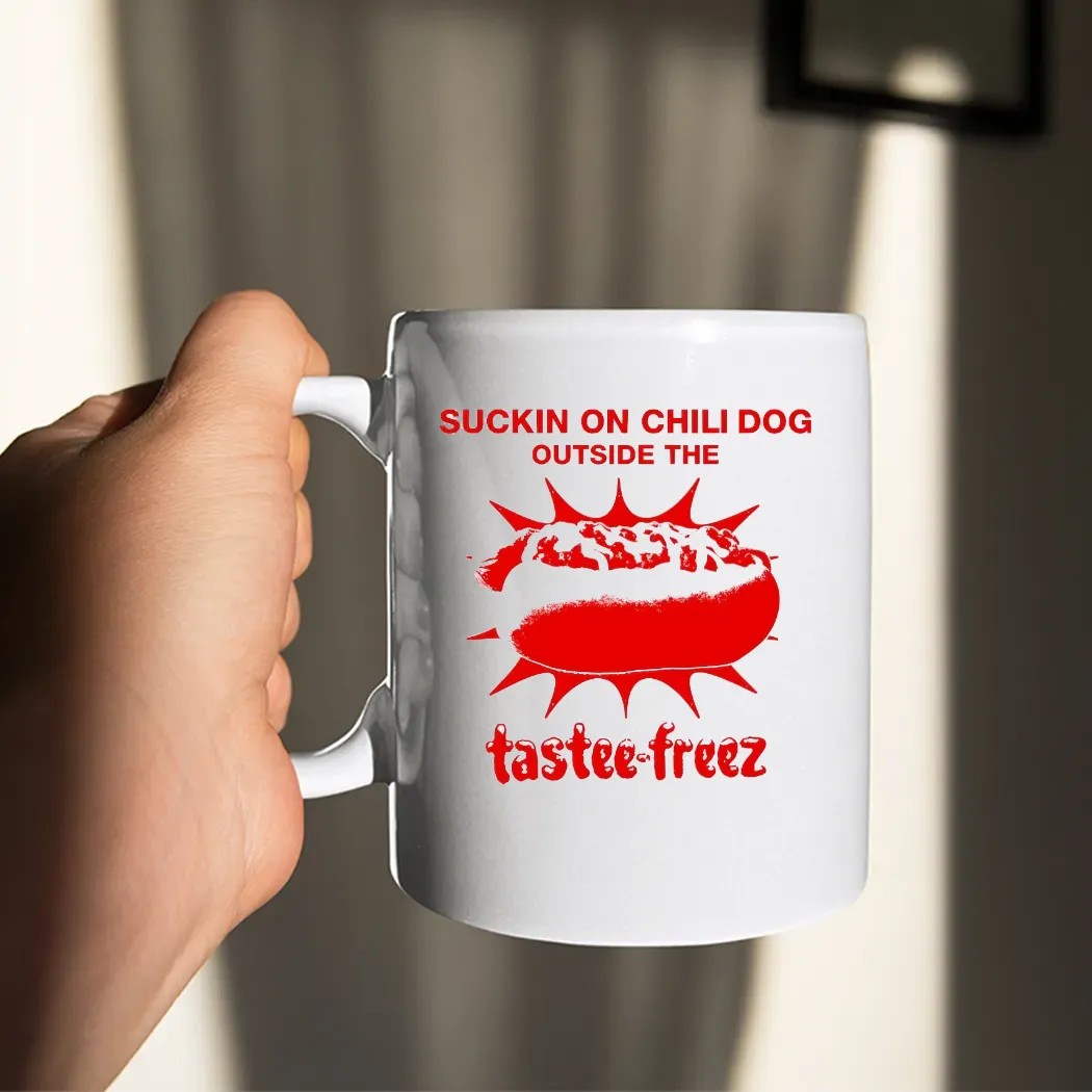 Suckin On The Chili Dog Outside The Hotdog Tastee-freez T Shirt
