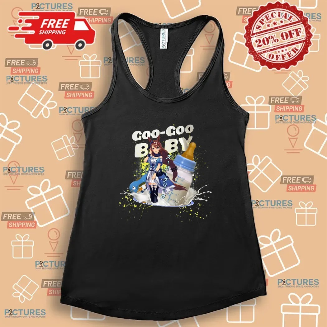 Super Creek Uma Musume Pretty Derby Goo Goo Baby Milk Bottle T Shirt