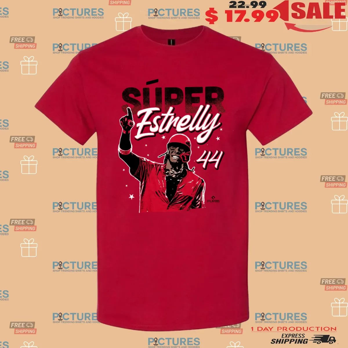 Súper estrelly 44 Cincinnati Reds Elly De La Cruz T Shirt