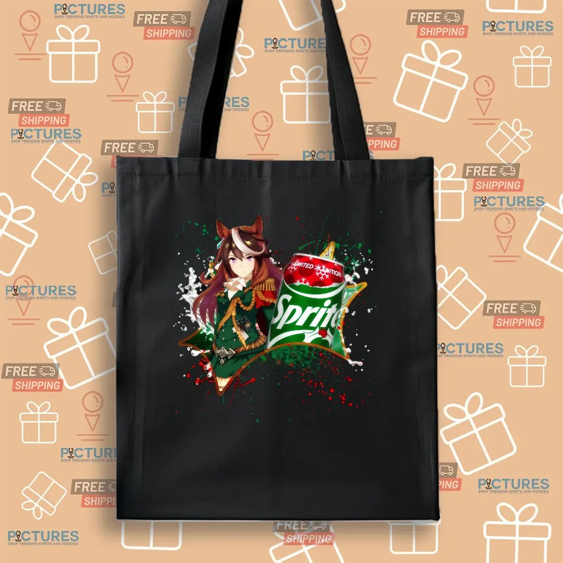Symboli Rudolf Uma Musume Pretty Derby Sprite Winter Spiced Cranberry Anime T Shirt