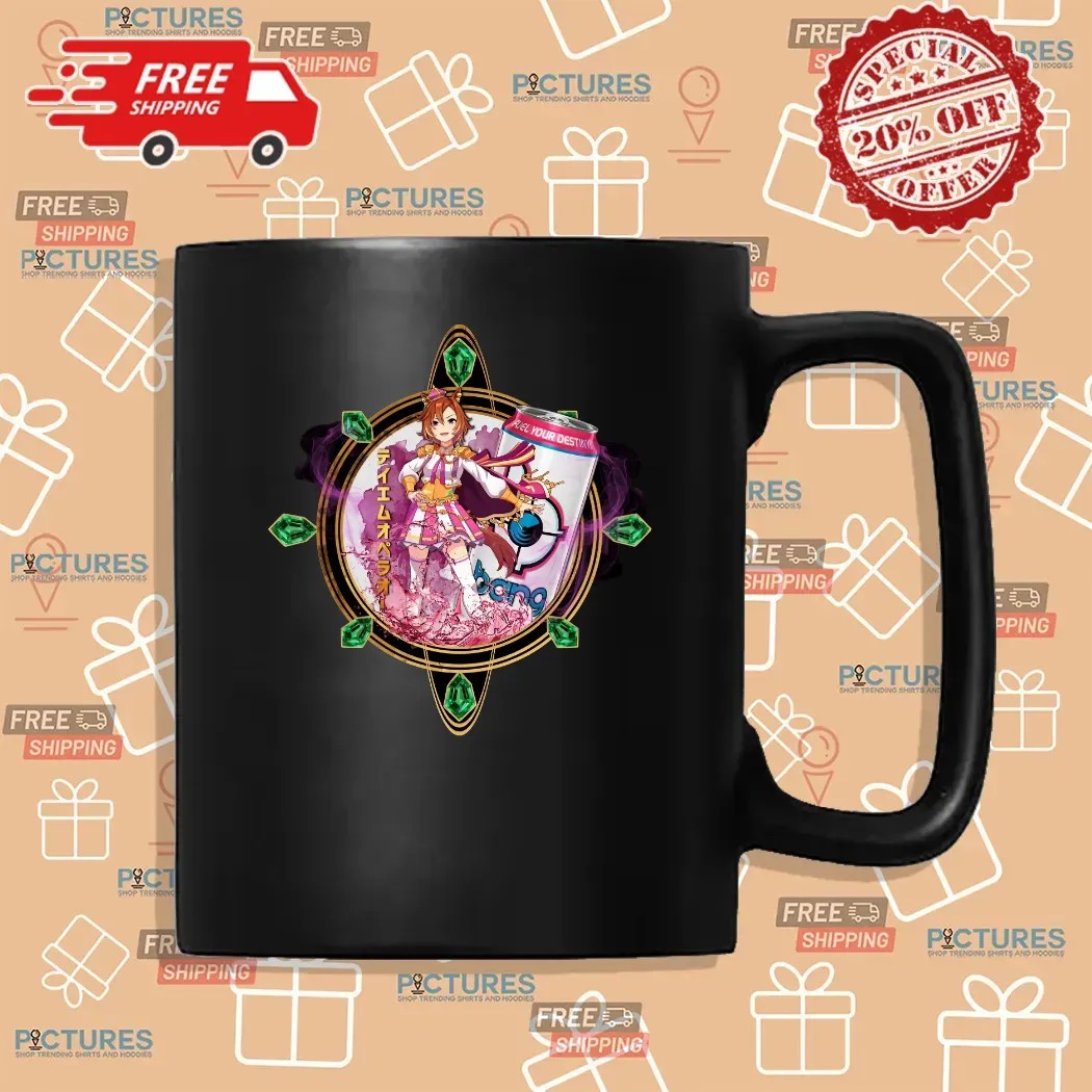 TM Opera O Uma Musume Pretty Derby Bang Fuel Your Destiny Energy Drink T Shirt