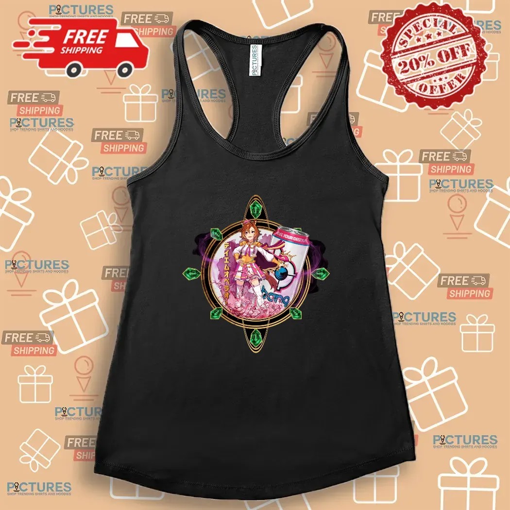 TM Opera O Uma Musume Pretty Derby Bang Fuel Your Destiny Energy Drink T Shirt