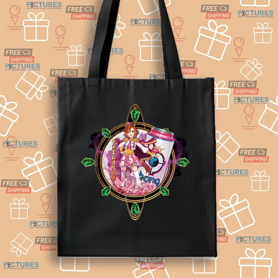 TM Opera O Uma Musume Pretty Derby Bang Fuel Your Destiny Energy Drink T Shirt