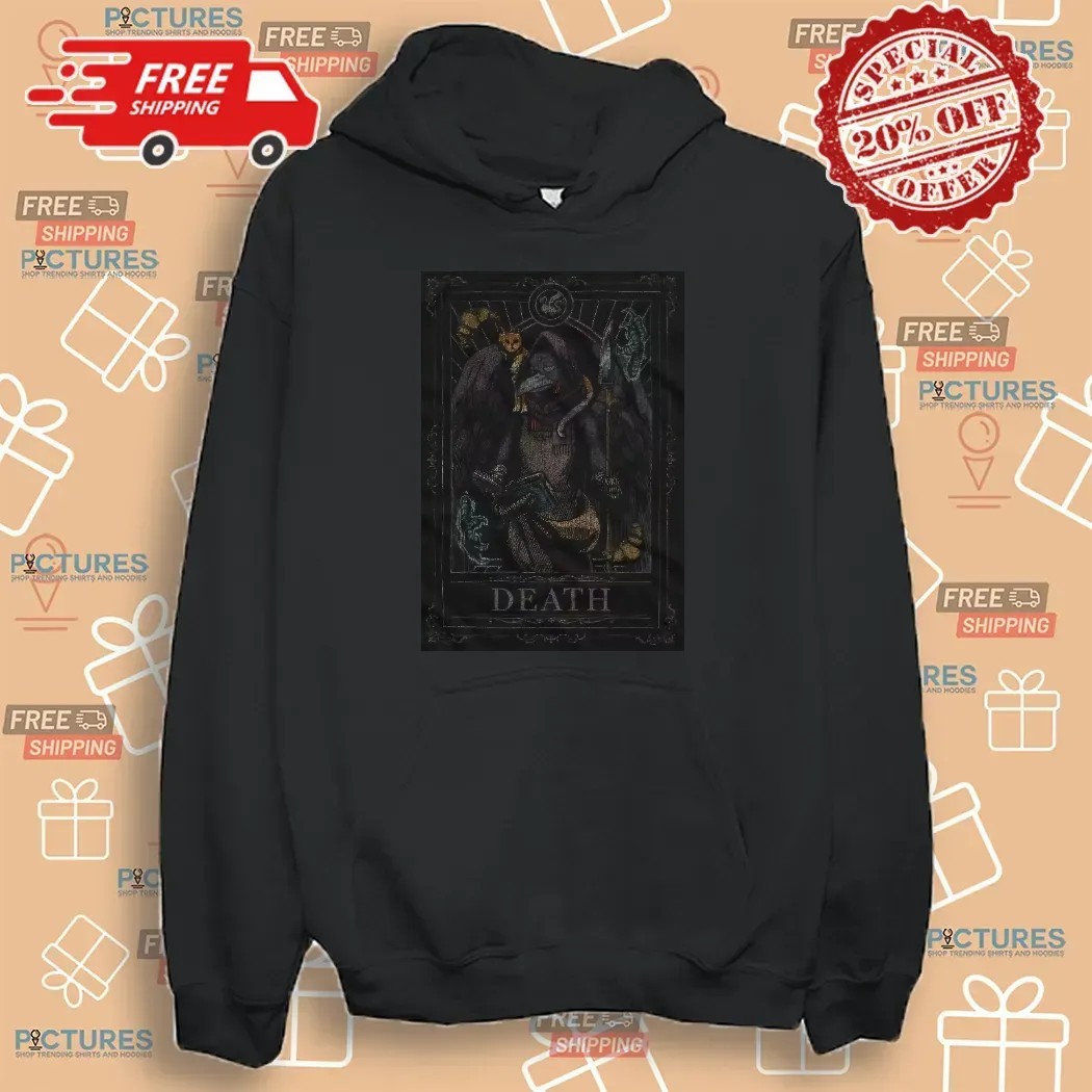Tales From The Stinky Dragon Mathilde’s Death Tarot Card T Shirt