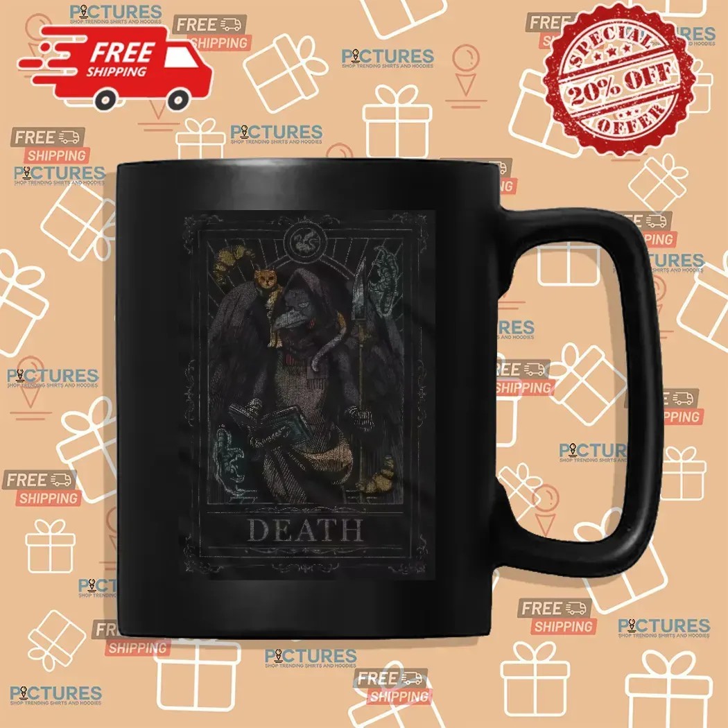 Tales From The Stinky Dragon Mathilde’s Death Tarot Card T Shirt