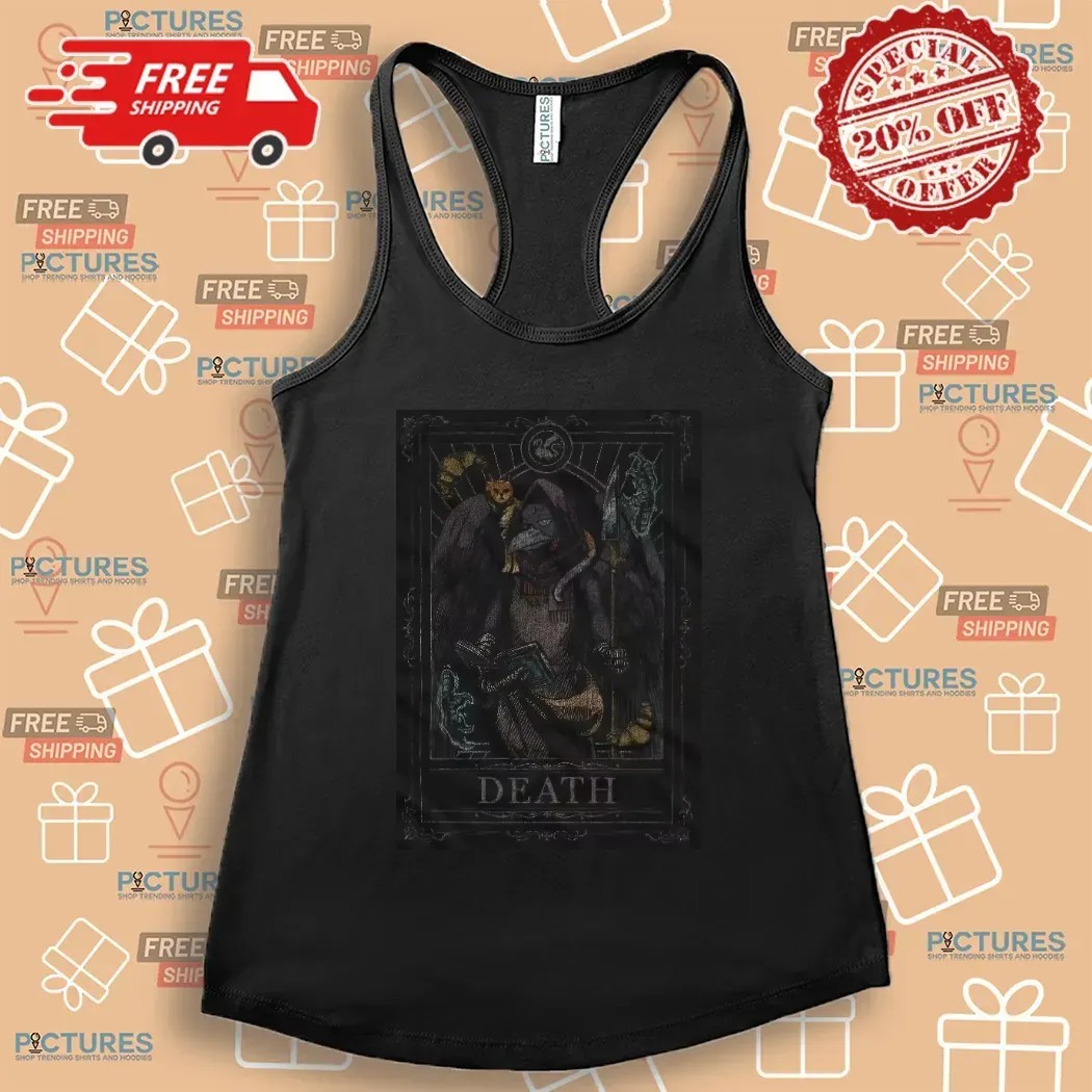 Tales From The Stinky Dragon Mathilde’s Death Tarot Card T Shirt