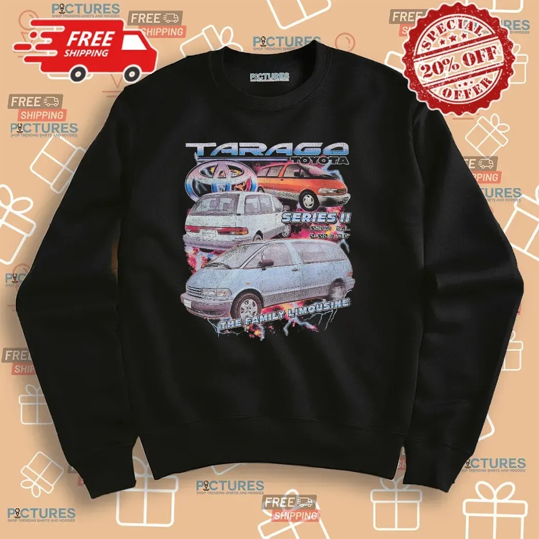 Tarago Toyota The Family Limousine Vintage T Shirt