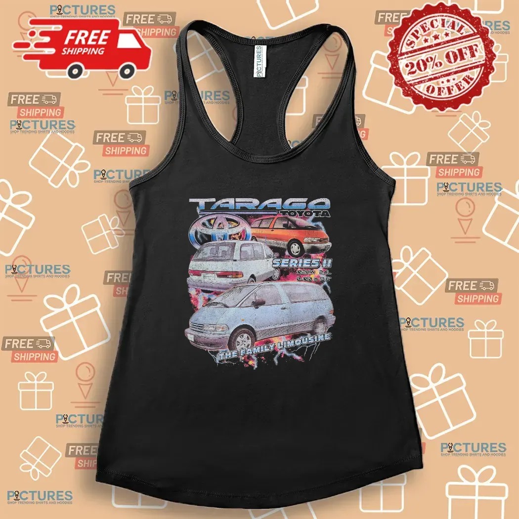 Tarago Toyota The Family Limousine Vintage T Shirt