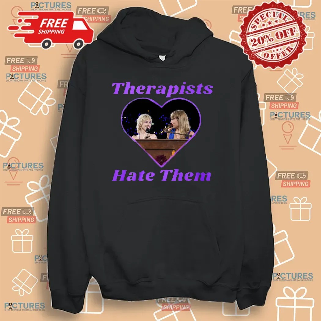 Taylor Swift and Hayley Williams Therapists Hate Them Heart T Shirt