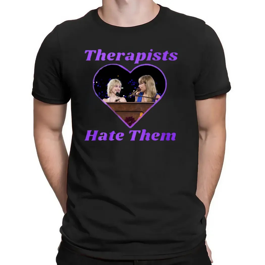 Taylor Swift and Hayley Williams Therapists Hate Them Heart T Shirt