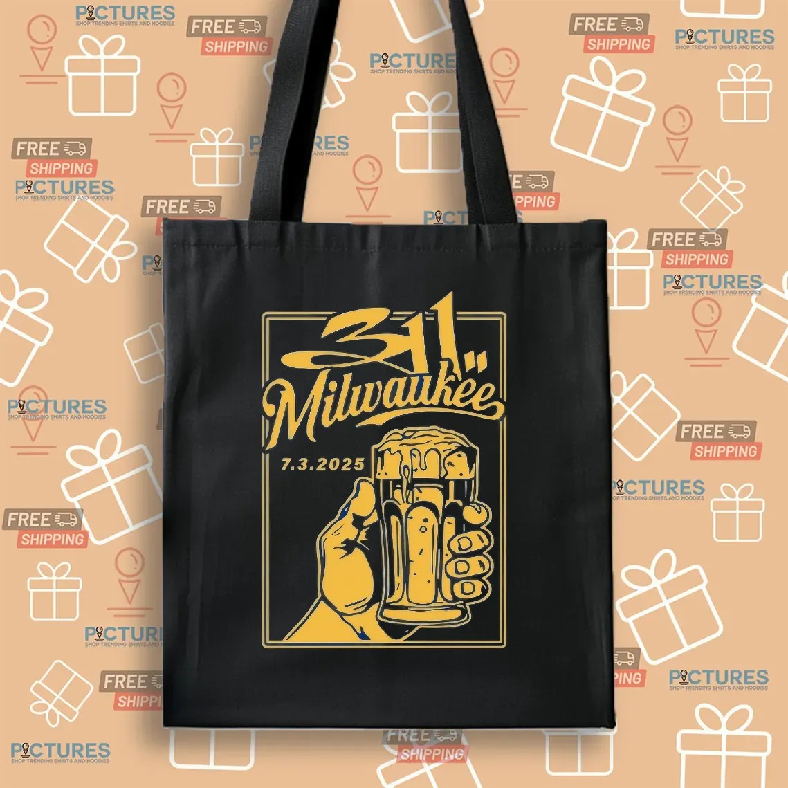 The 311 Milwaukee Tour WI 7 3 2025 Event Beer T Shirt