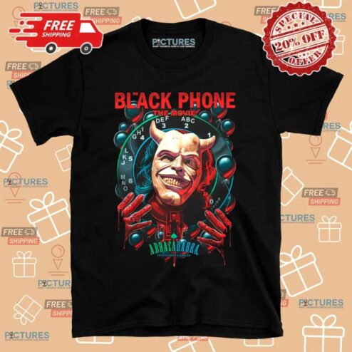 The Black Phone Abracadabra Horror Movie T Shirt