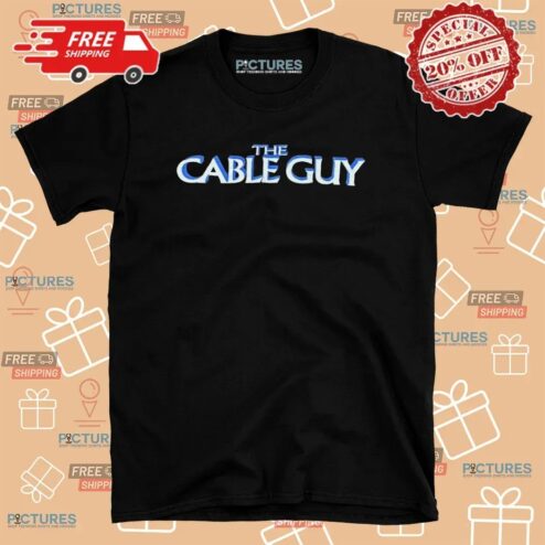 The Cable Guy Get Wired Today 1996 Movie T Shirt