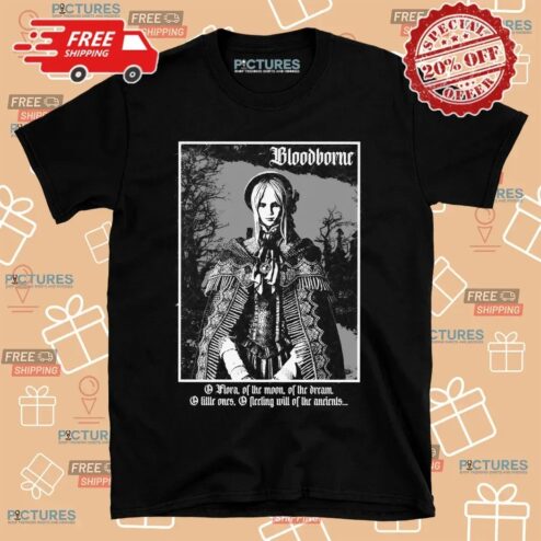 The Doll Soulsborne Flora Of The Moon Of The Dream Gothic T Shirt