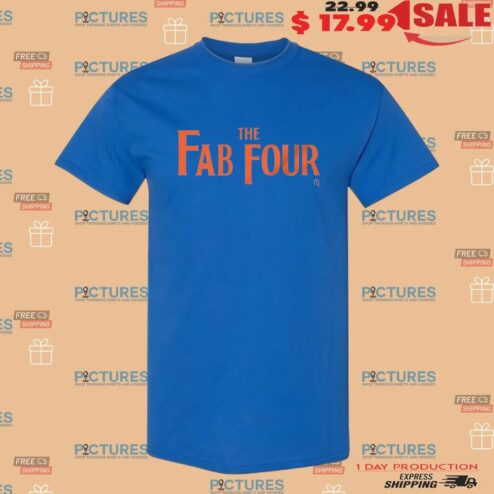 The Fab Four Baseball Team Graphic T Shirt