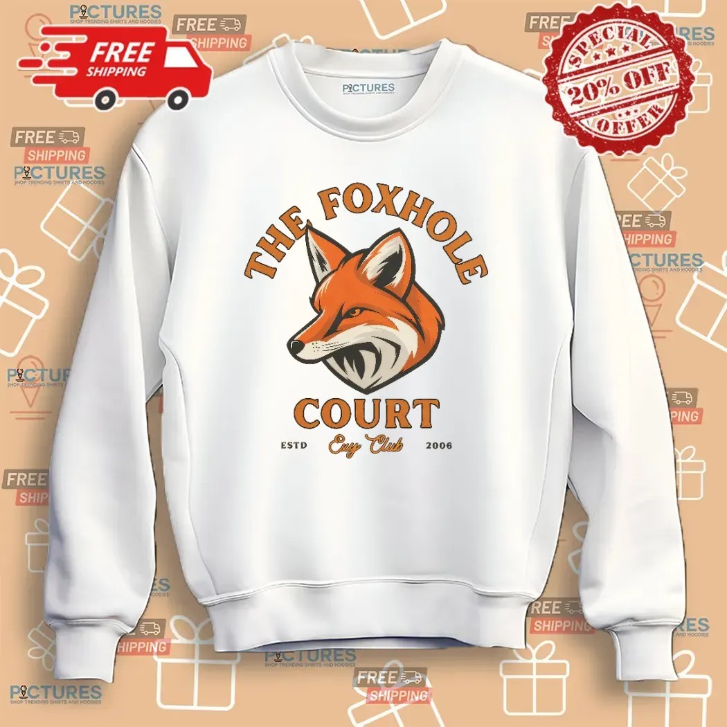 The Foxhole Court Exy Club Estd 2006 AFTG All For The Game T Shirt