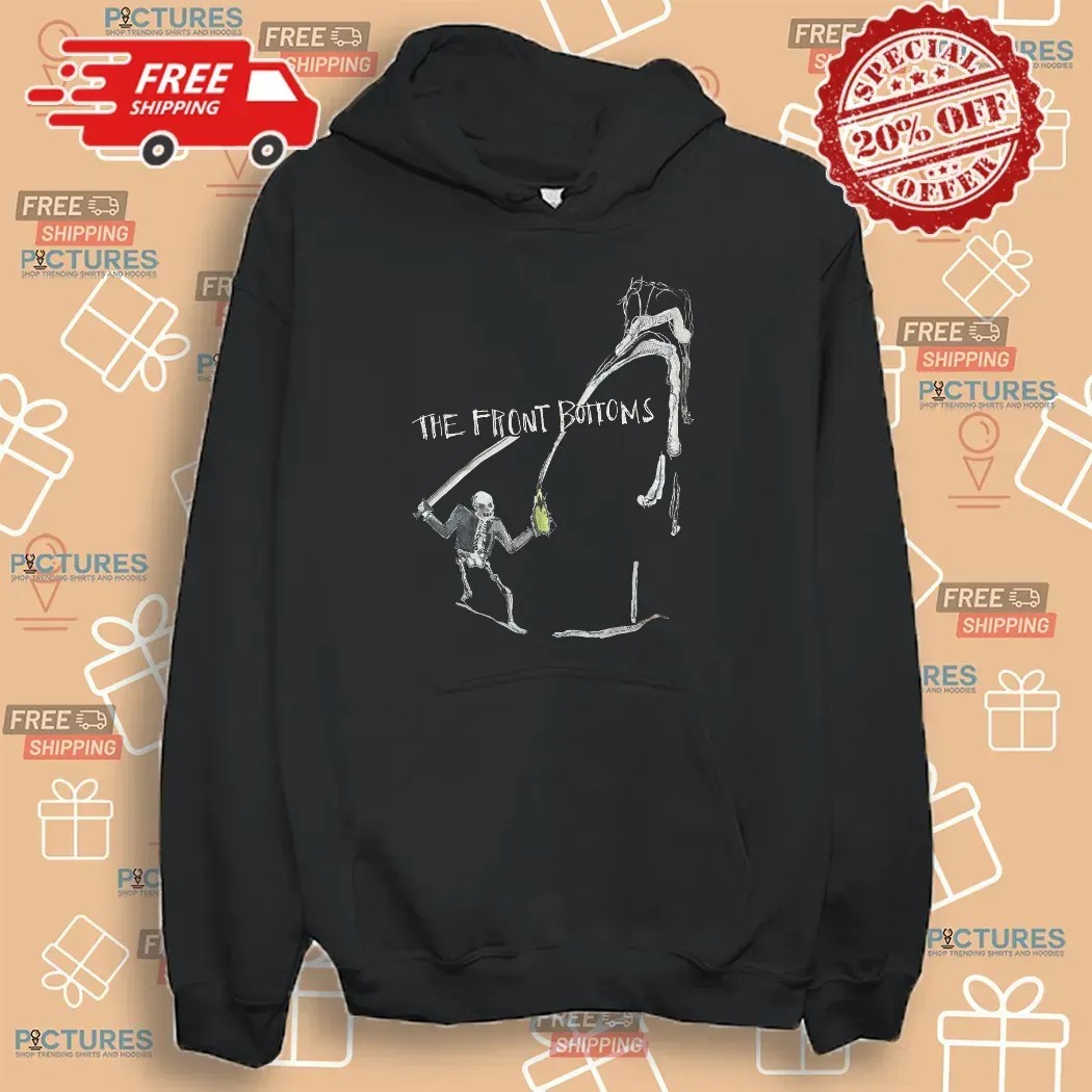 The Front Bottoms Skeleton Swordfight Indie Rock Band Music Graphic T Shirt