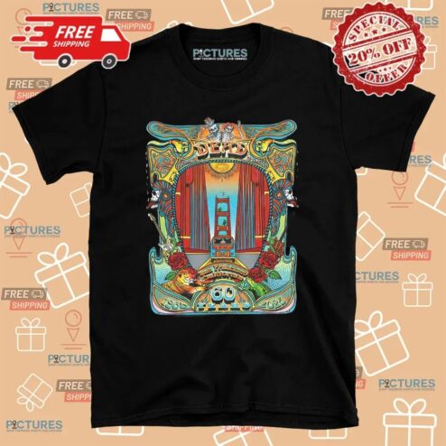 The Grateful Dead 60 Years Anniversary 1965 2025 In San Francisco California Poster T Shirt