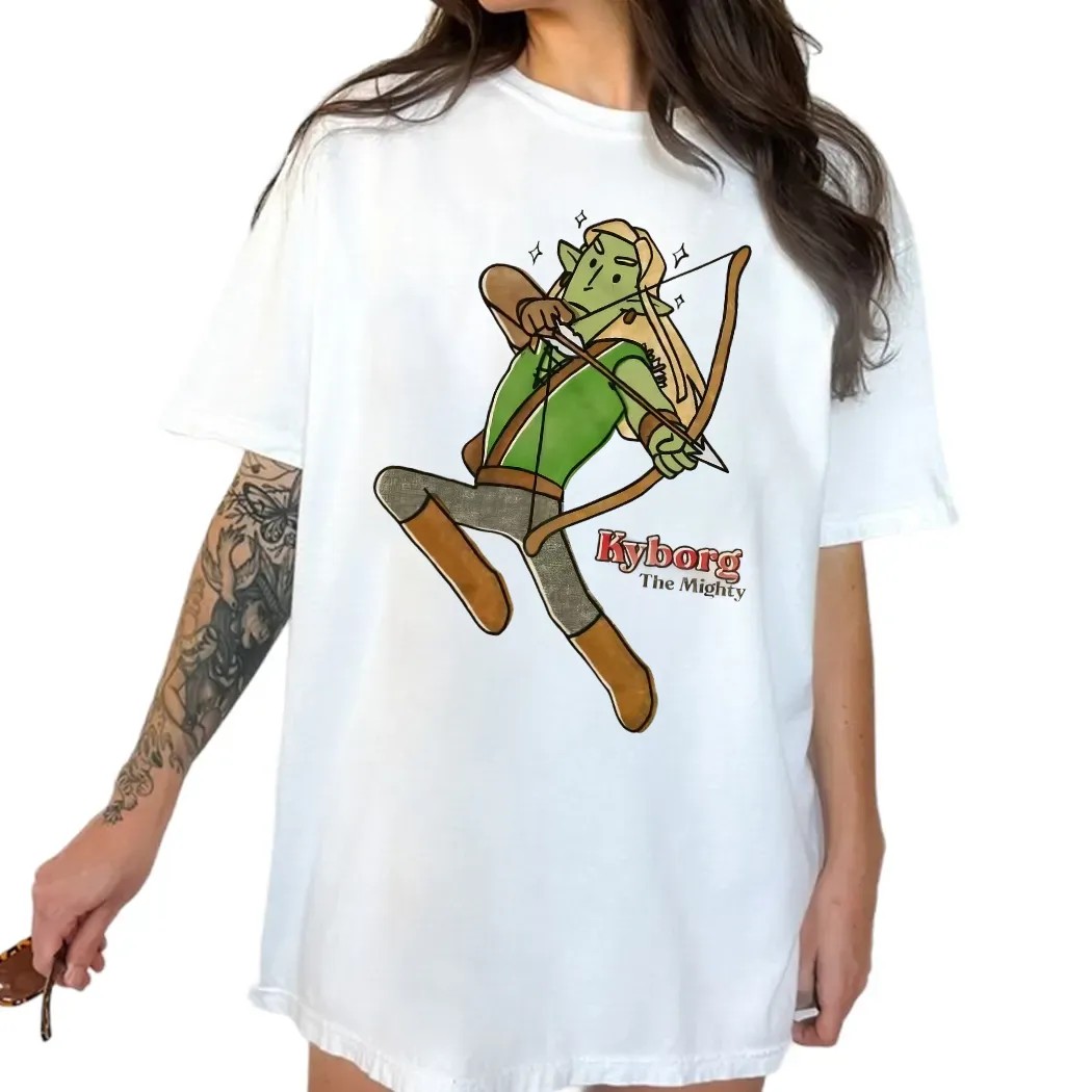The Legend Of Kyborg The Mighty Stinky Dragon T Shirt